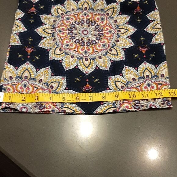 Cute Navy Jumpsuit with Print - Picture 9 of 9